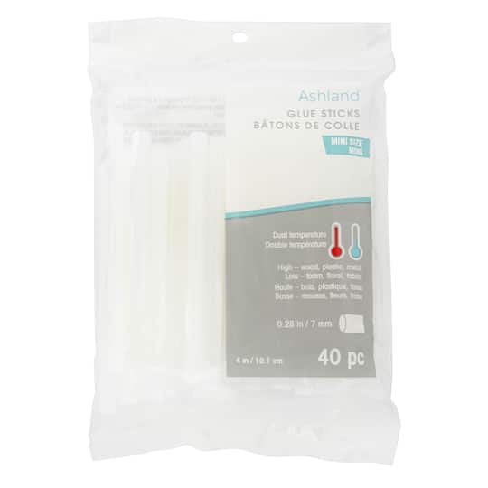 4" Mini Dual Temperature Glue Sticks by Ashland®